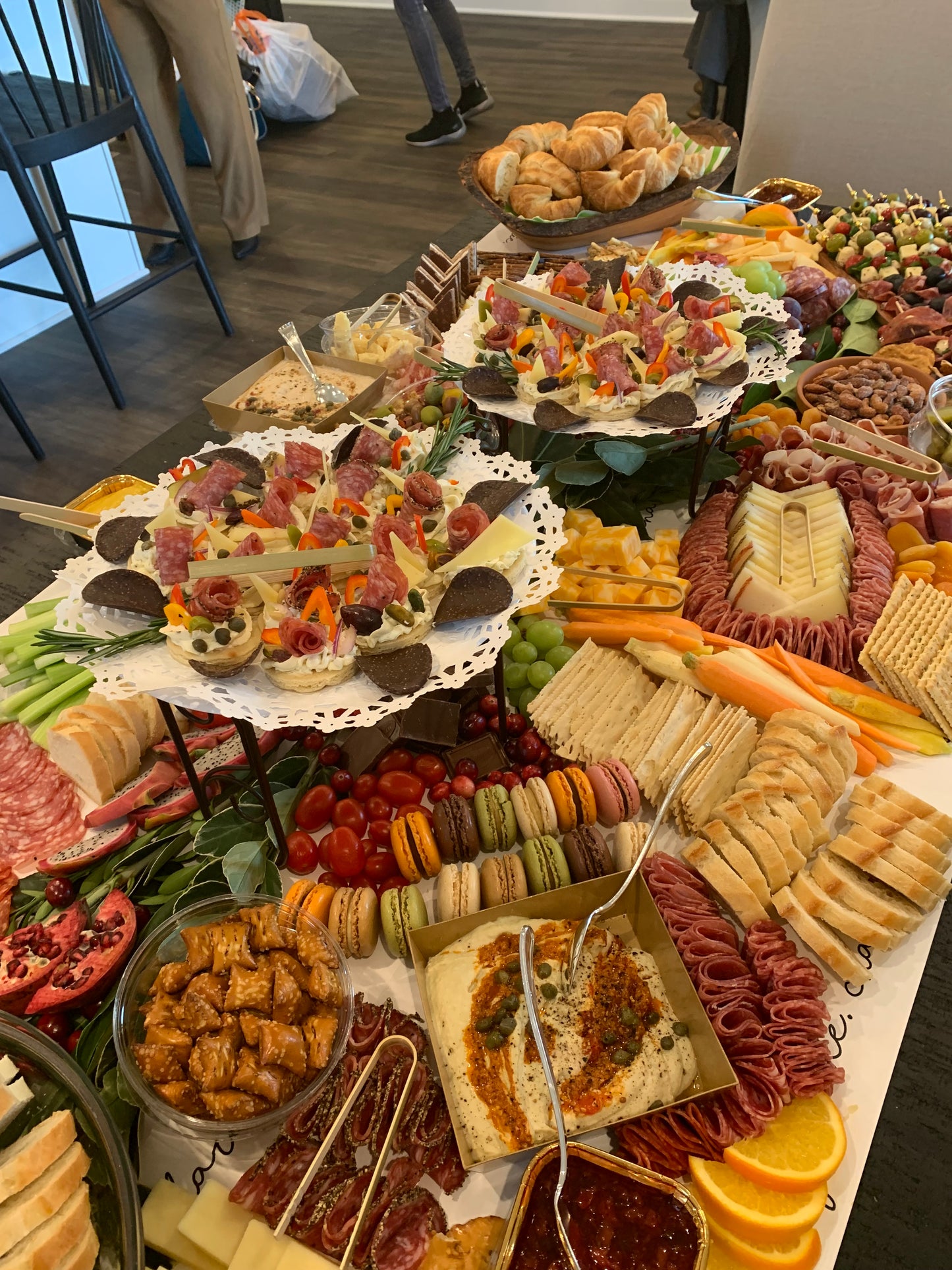 Grazing Table for business meetings, brunch, Lunch or special events, weddings, showers, etc.