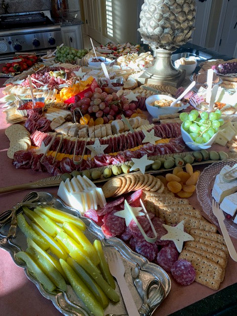 Grazing Table for business meetings, brunch, Lunch or special events, weddings, showers, etc.