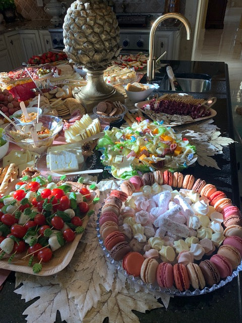 Grazing Table for business meetings, brunch, Lunch or special events, weddings, showers, etc.