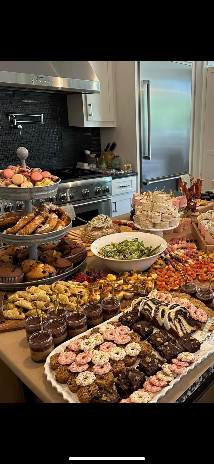 Grazing Table for business meetings, brunch, Lunch or special events, weddings, showers, etc.