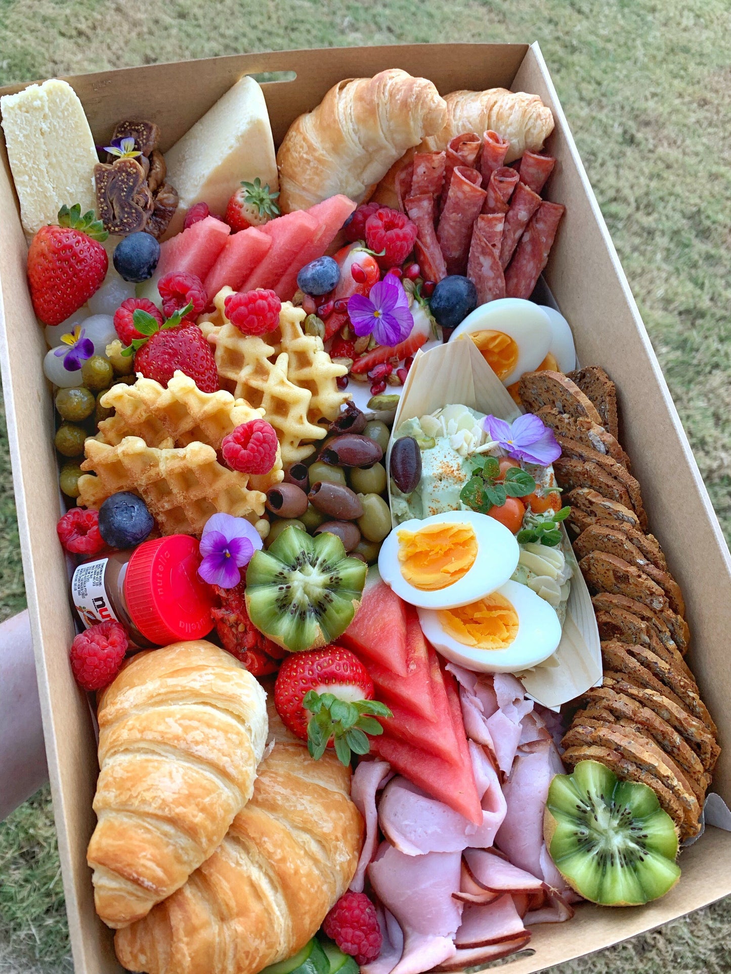 Sun Rise Breakfast Board  15"